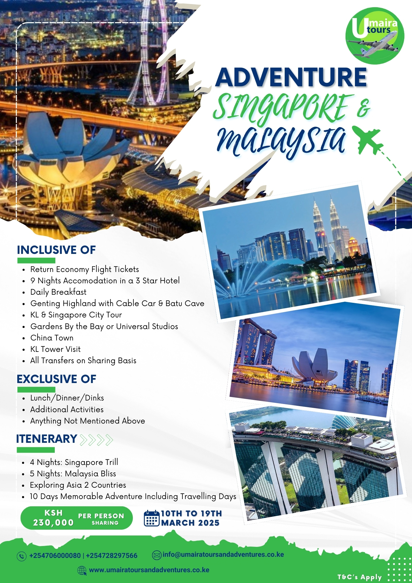Adventure Singapore & Malaysia
